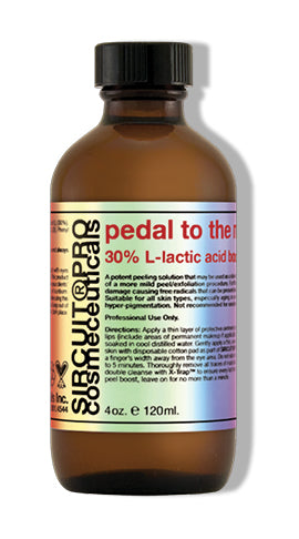 PRO PEDAL TO THE MEDAL l 30% lactic acid booster 4 oz. 120ml